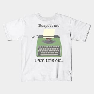 Typewriter Kids T-Shirt